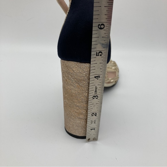 Hilfiger Collection Fall 2016 Satin and Leather Braided Block Heel Sandals - Picture 11 of 12